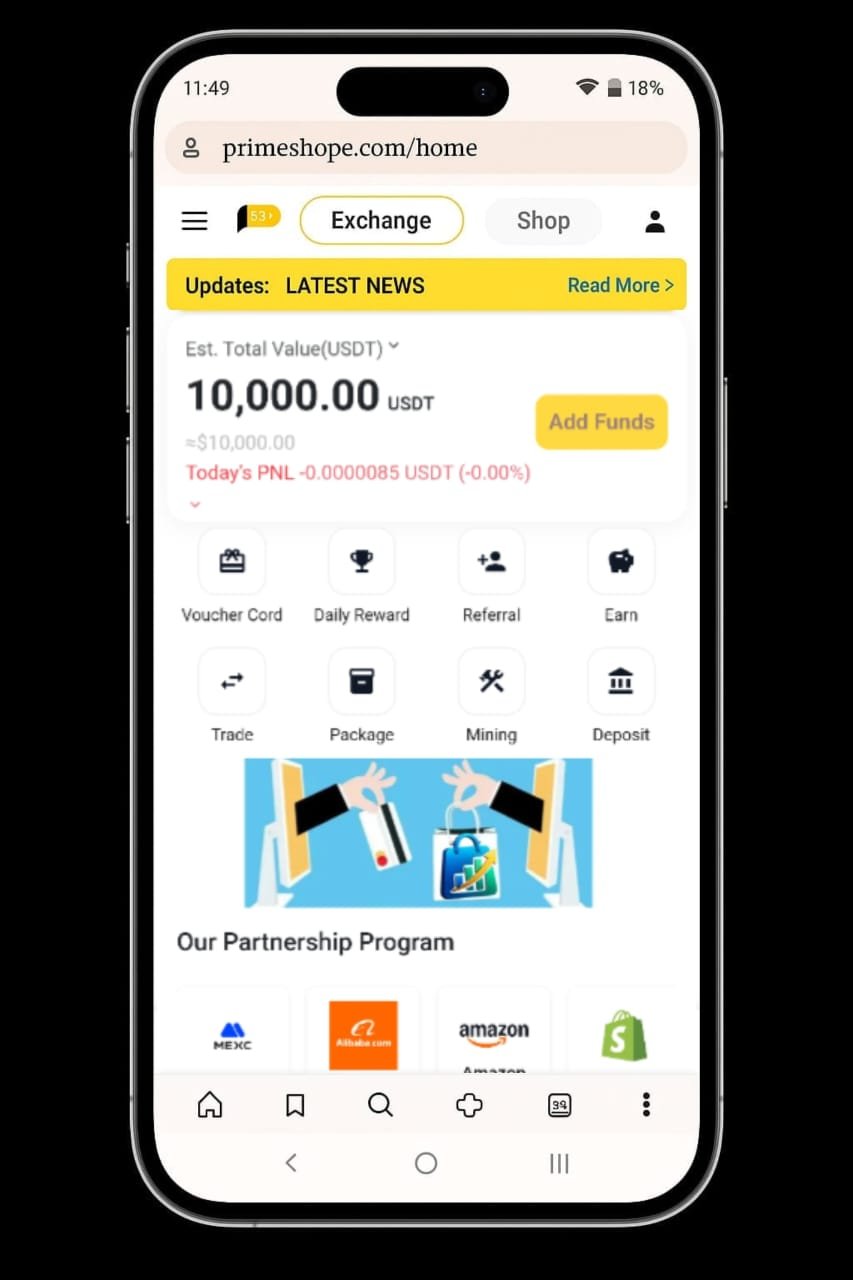 Mobile App Mockup